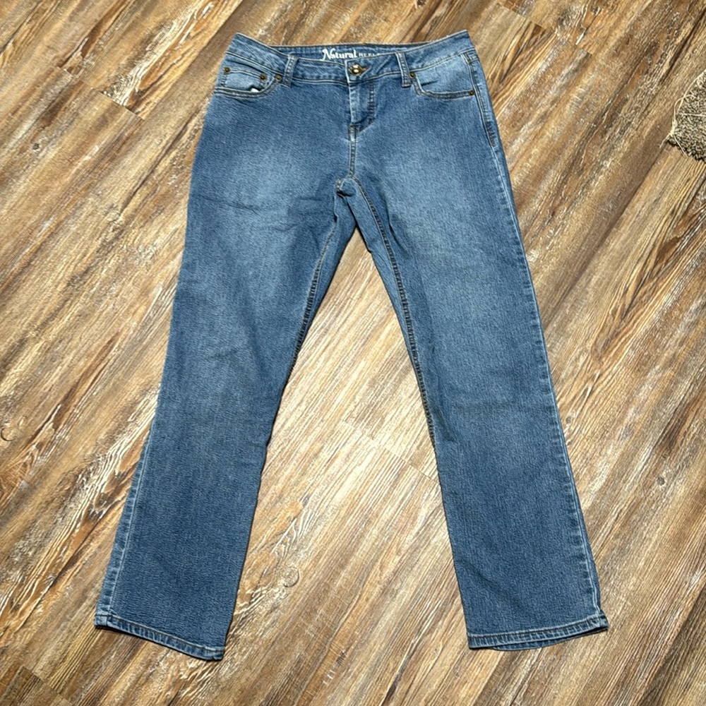 Natural reflection jeans